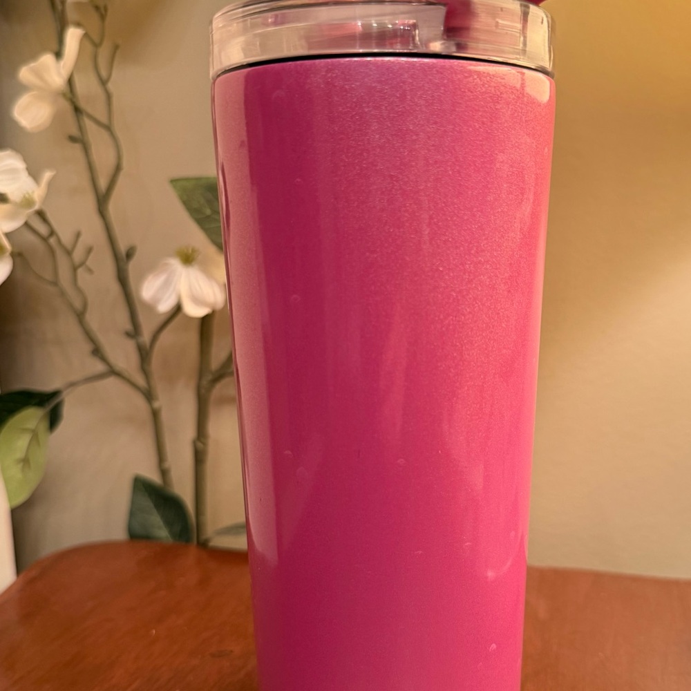 DAVIDsTEA Pink Tumbler